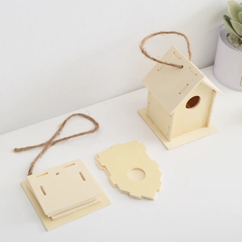 DIY Wooden Outdoor Bird House