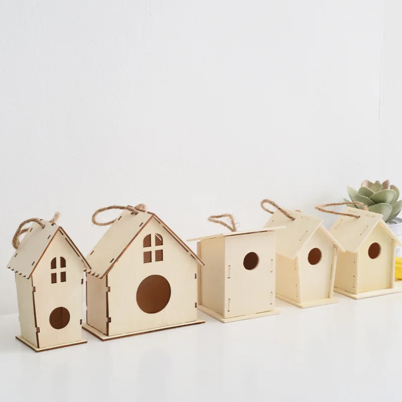 DIY Wooden Outdoor Bird House