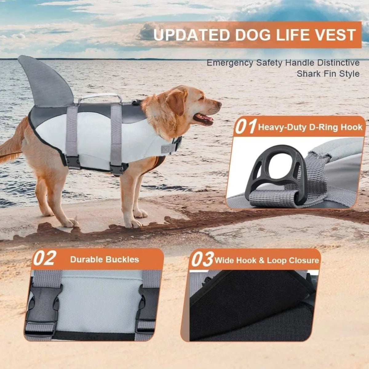 High-Buoyancy Pet Life Jacket