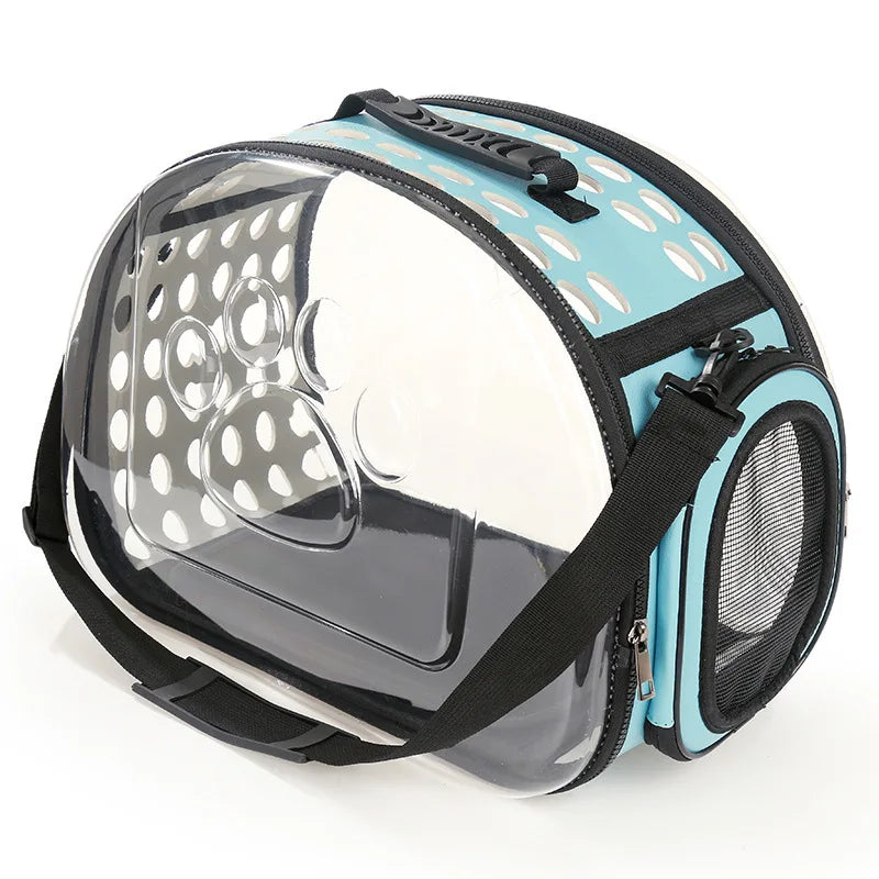 Transparent Cat Travel Backpack