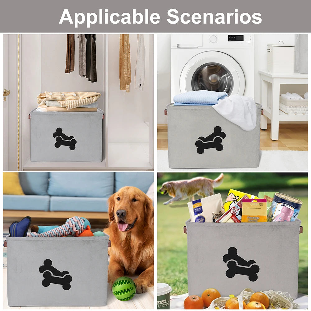 Dog Toy Storage Basket