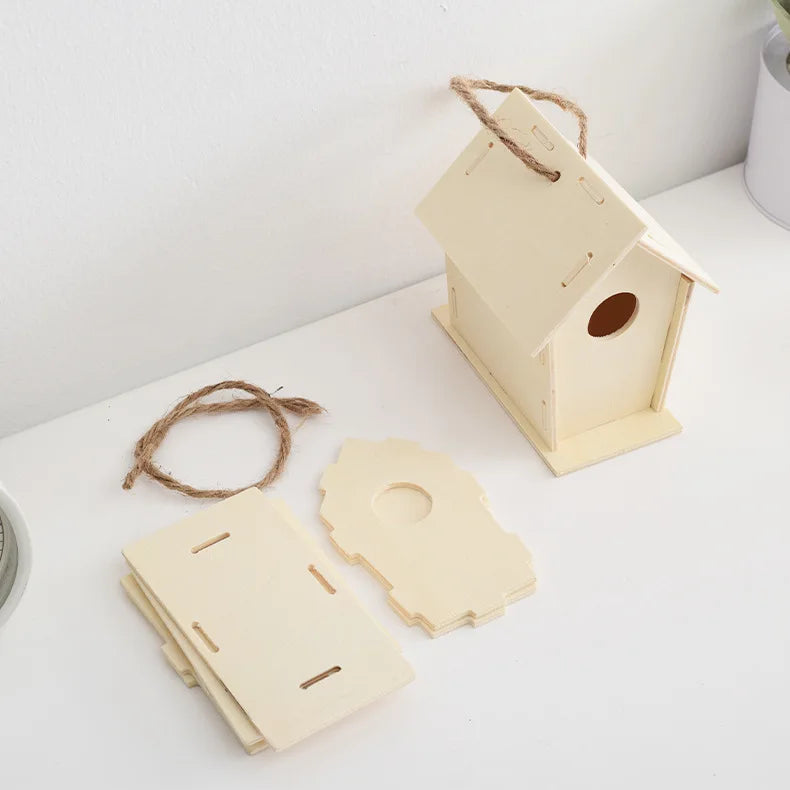 DIY Wooden Outdoor Bird House