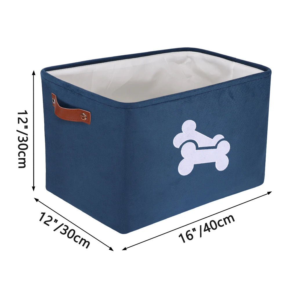 Dog Toy Storage Basket