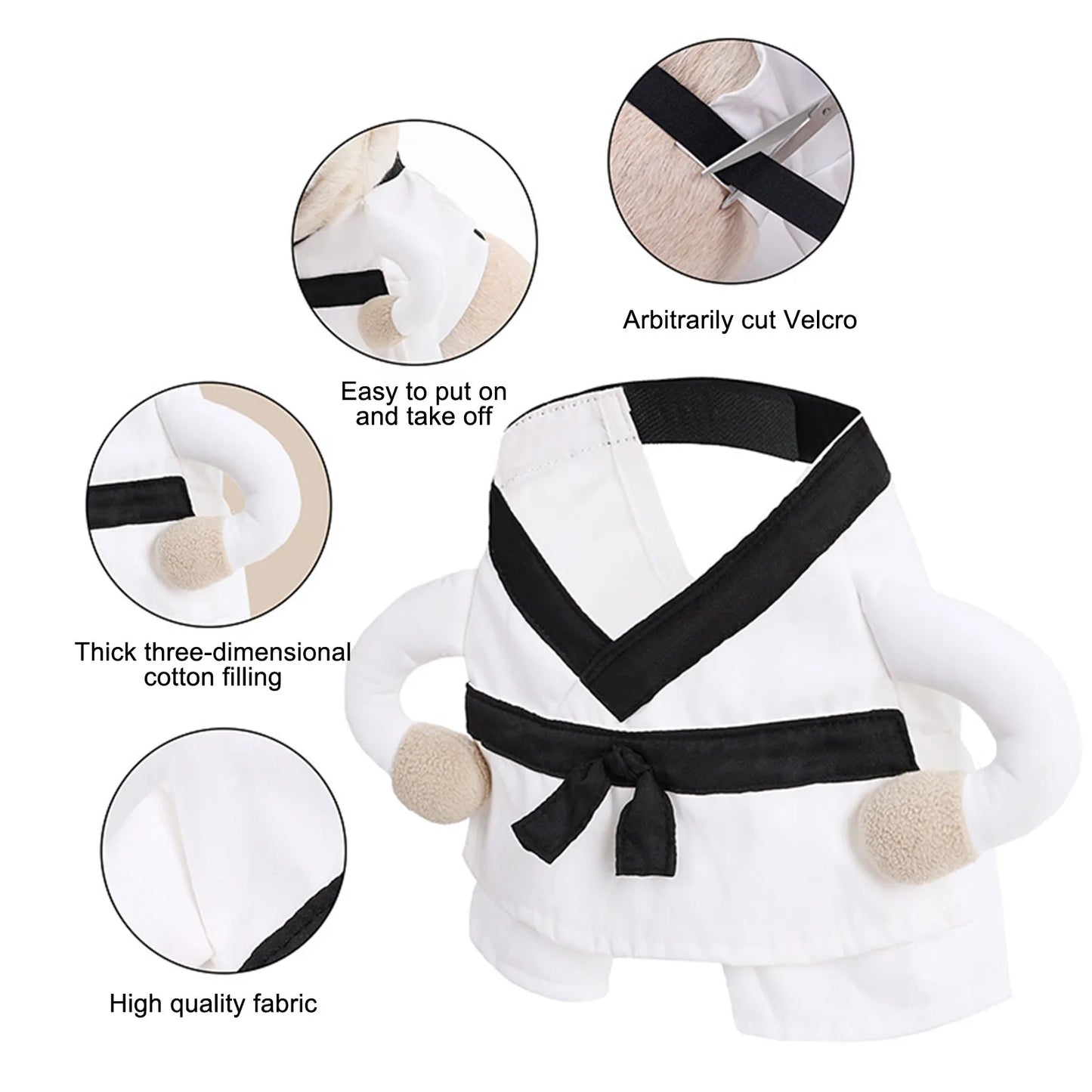 Karate Dog Costume (Ninja Warrior Edition)