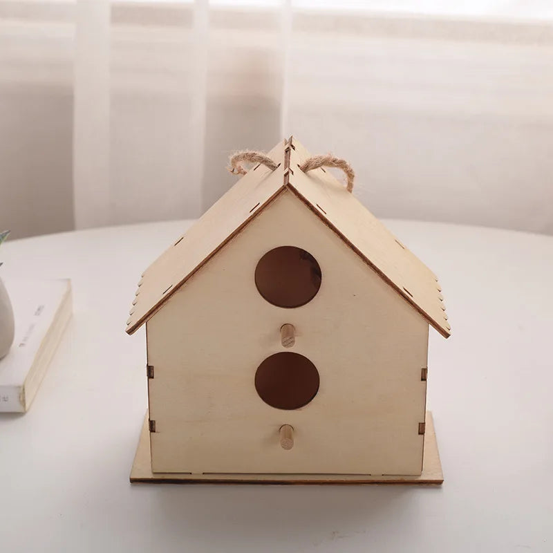 DIY Wooden Outdoor Bird House