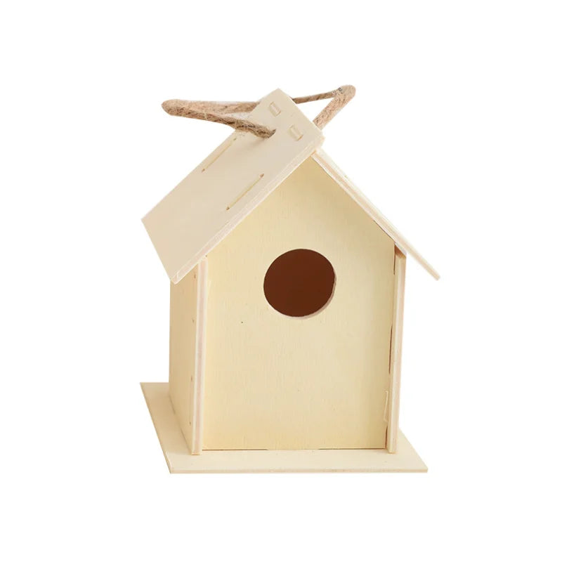 DIY Wooden Outdoor Bird House