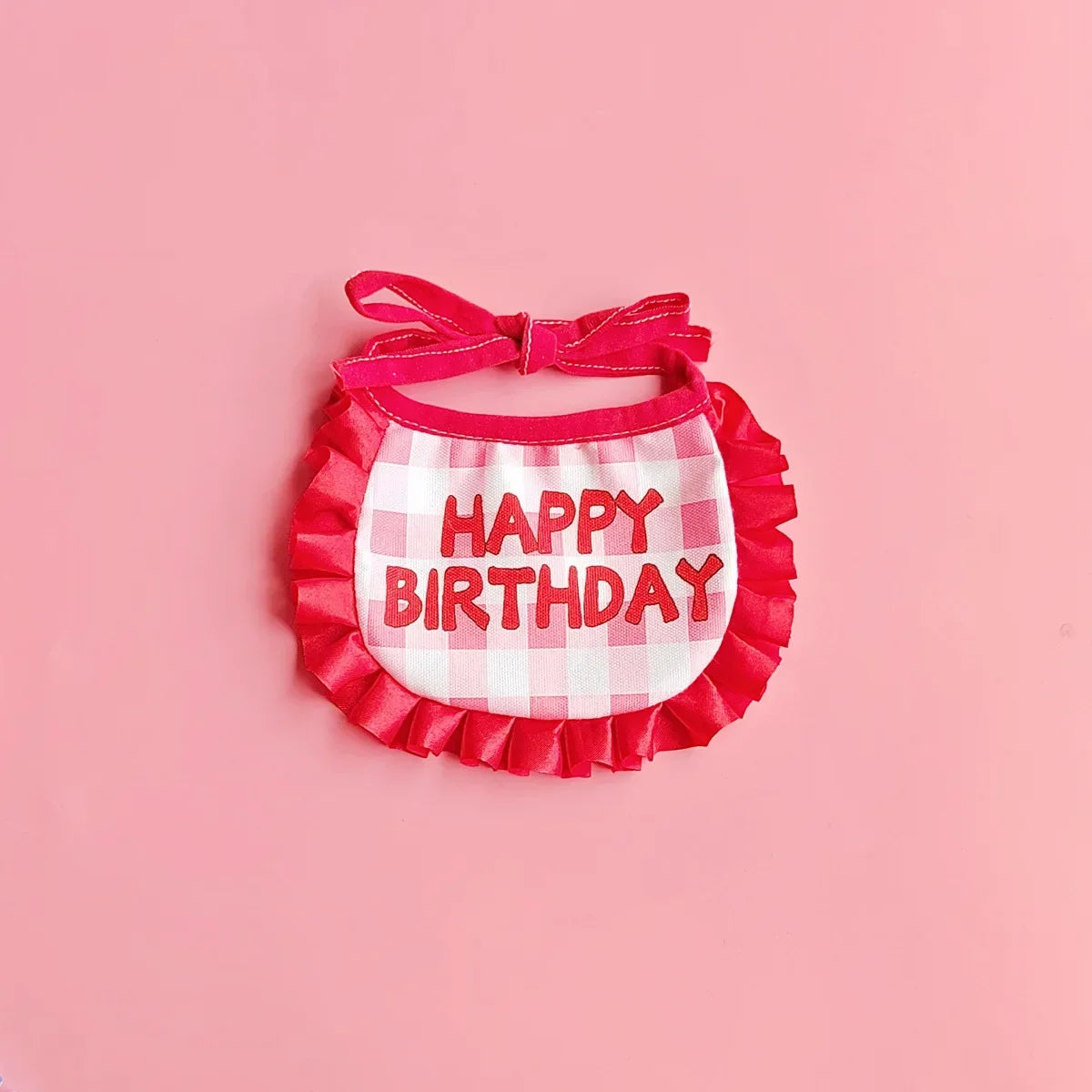 Cat Birthday Scarf and Hat Set