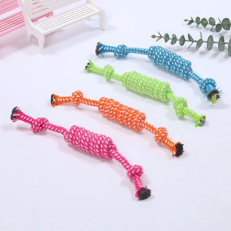 Interactive Cotton Rope Dog Toy Set