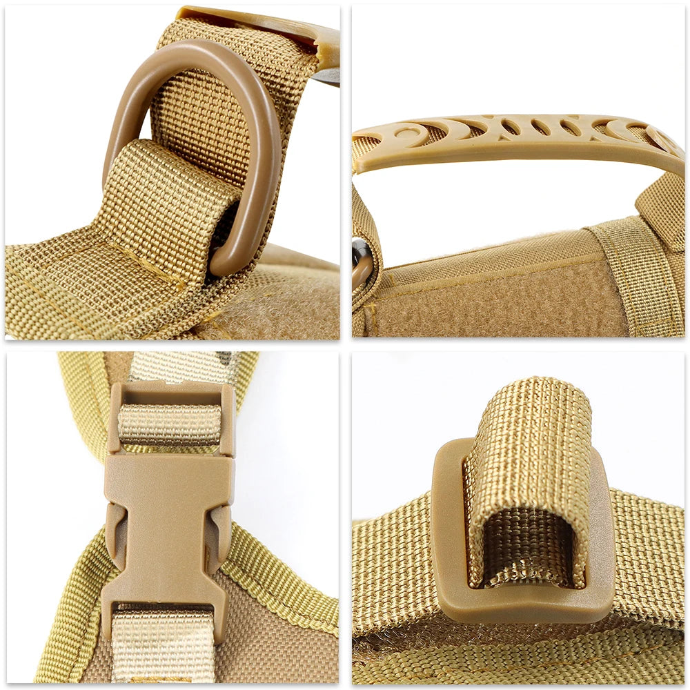 Tactical Puppy Harness Leash Set