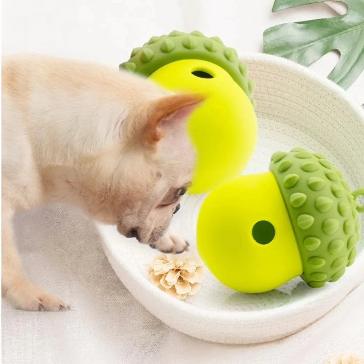 Durable Silicone Dog Chew Ball