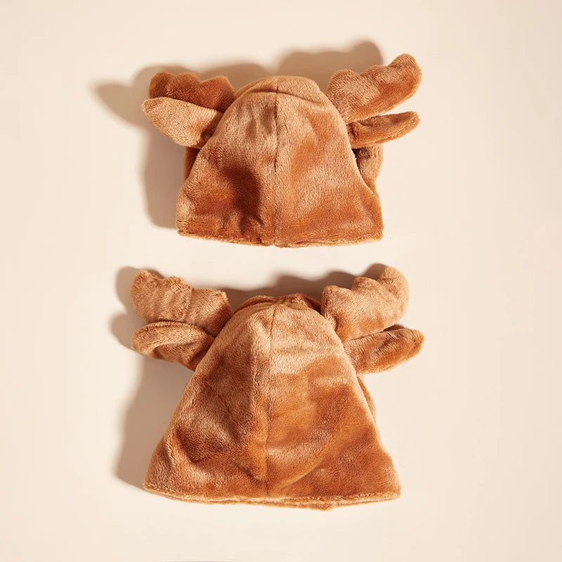 Cat Shark Headdress & Dog Elk Hat Combo