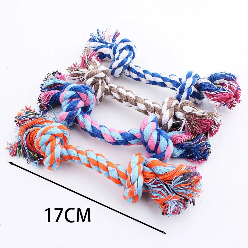 Interactive Cotton Rope Dog Toy Set