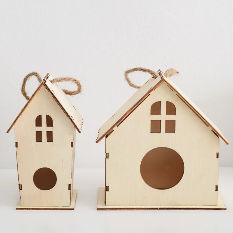 DIY Wooden Outdoor Bird House