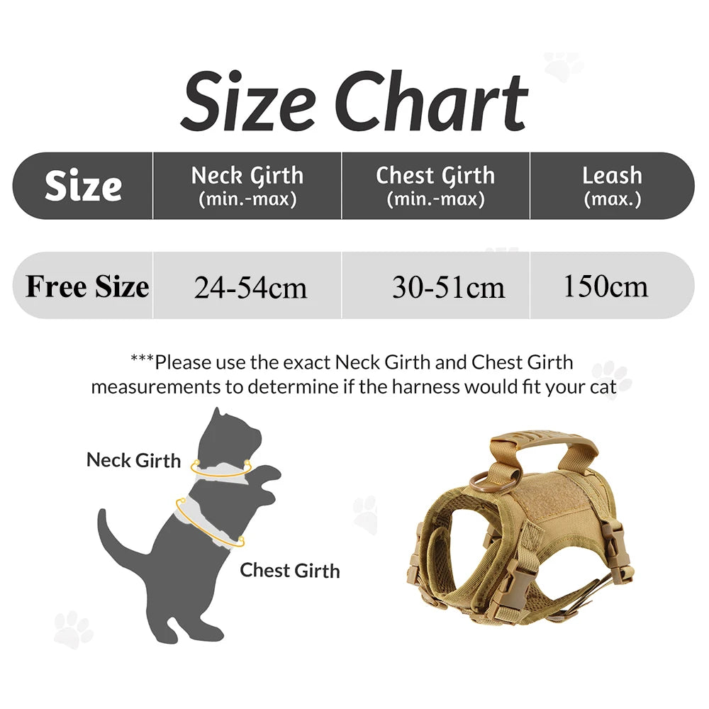 Tactical Puppy Harness Leash Set