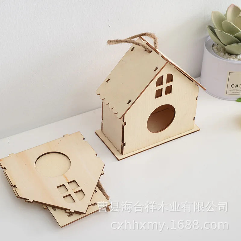 DIY Wooden Outdoor Bird House