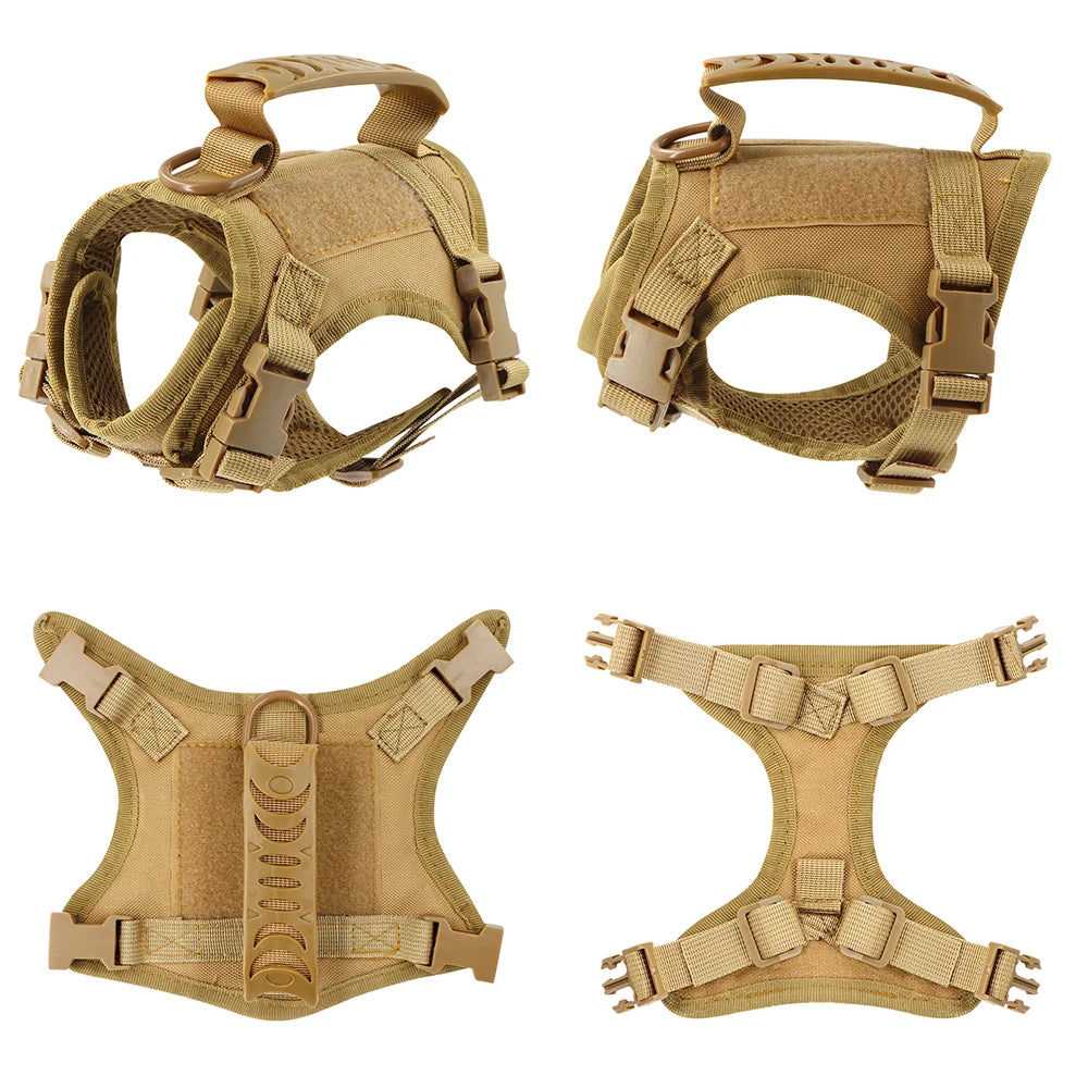 Tactical Puppy Harness Leash Set