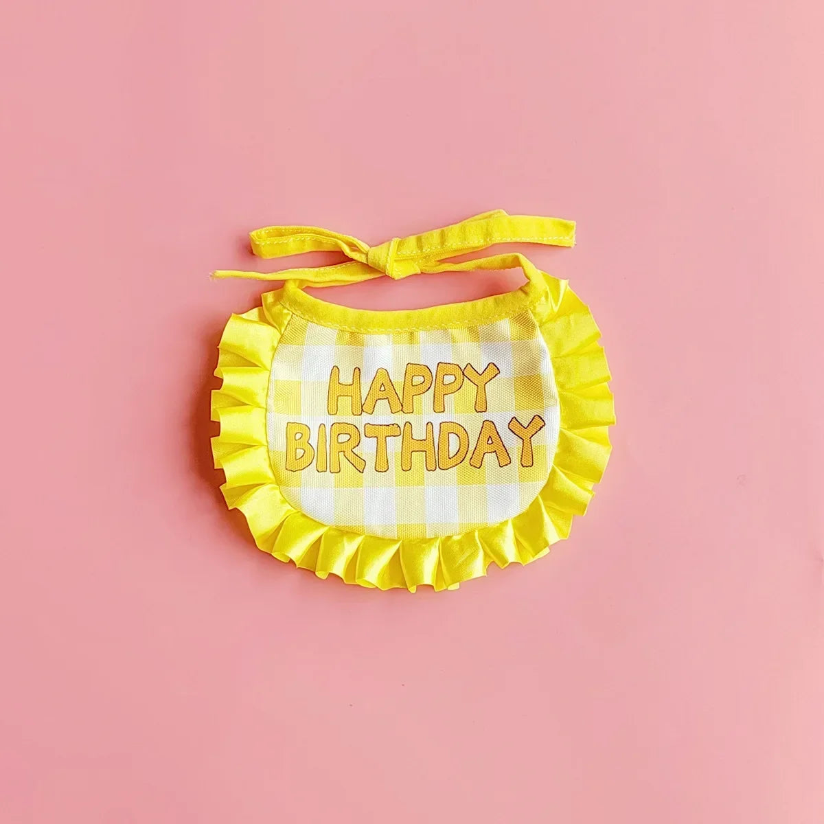 Cat Birthday Scarf and Hat Set