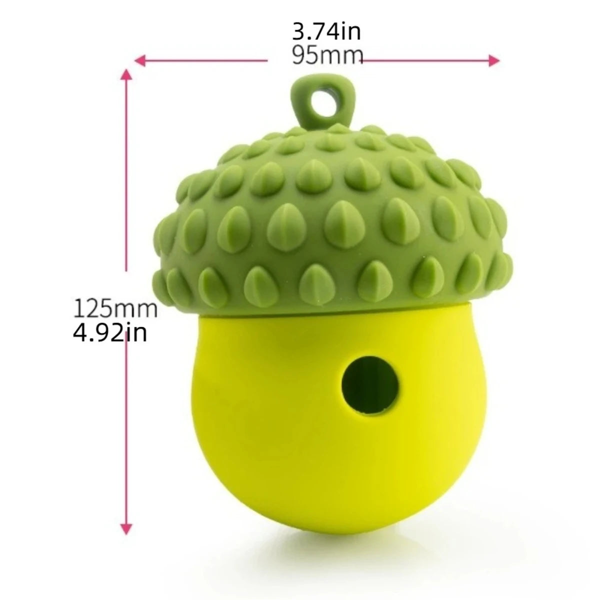 Durable Silicone Dog Chew Ball