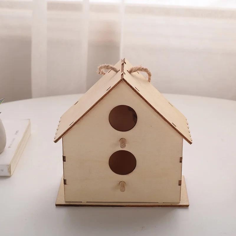 DIY Wooden Outdoor Bird House