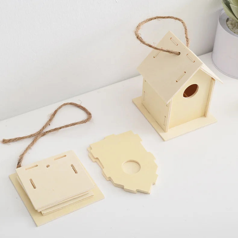 DIY Wooden Outdoor Bird House