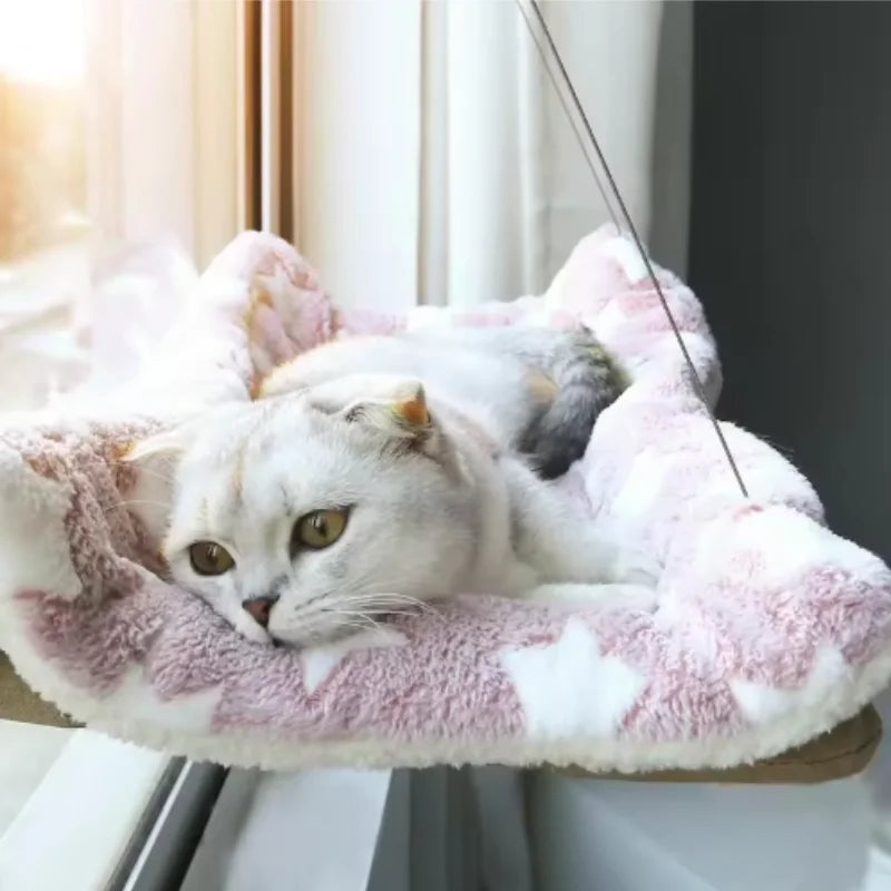 Ultra Soft Cat Window Hammock Bed