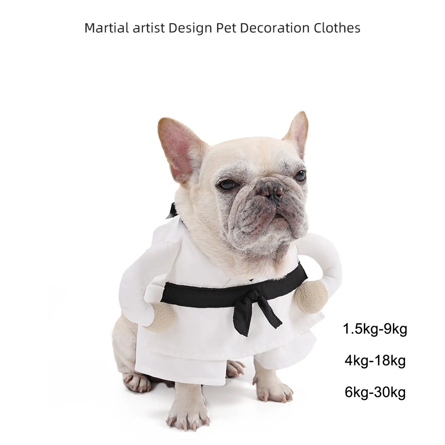 Karate Dog Costume (Ninja Warrior Edition)