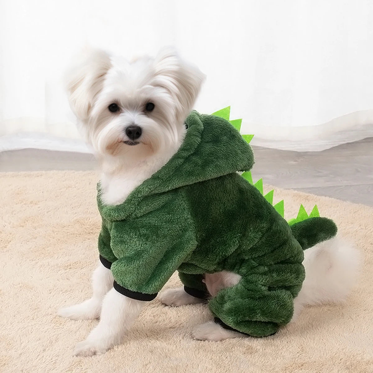 Funny Dinosaur Pet Costume (Winter Fleece Edition)