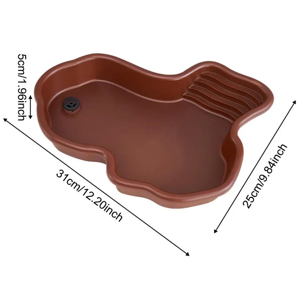 Reptile Feeding Dish and Bathing Pool