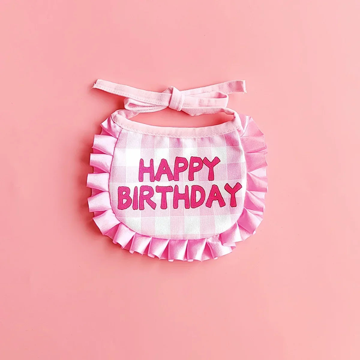 Cat Birthday Scarf and Hat Set