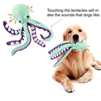 Large Squeaky Plush Dog Toy