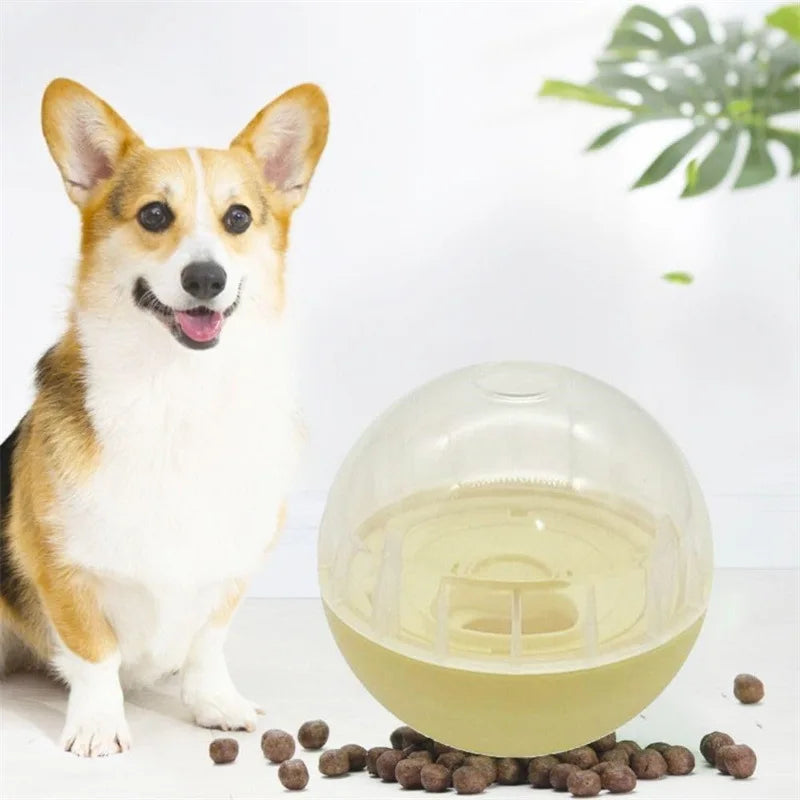 Interactive Treat Dispensing Toy Ball