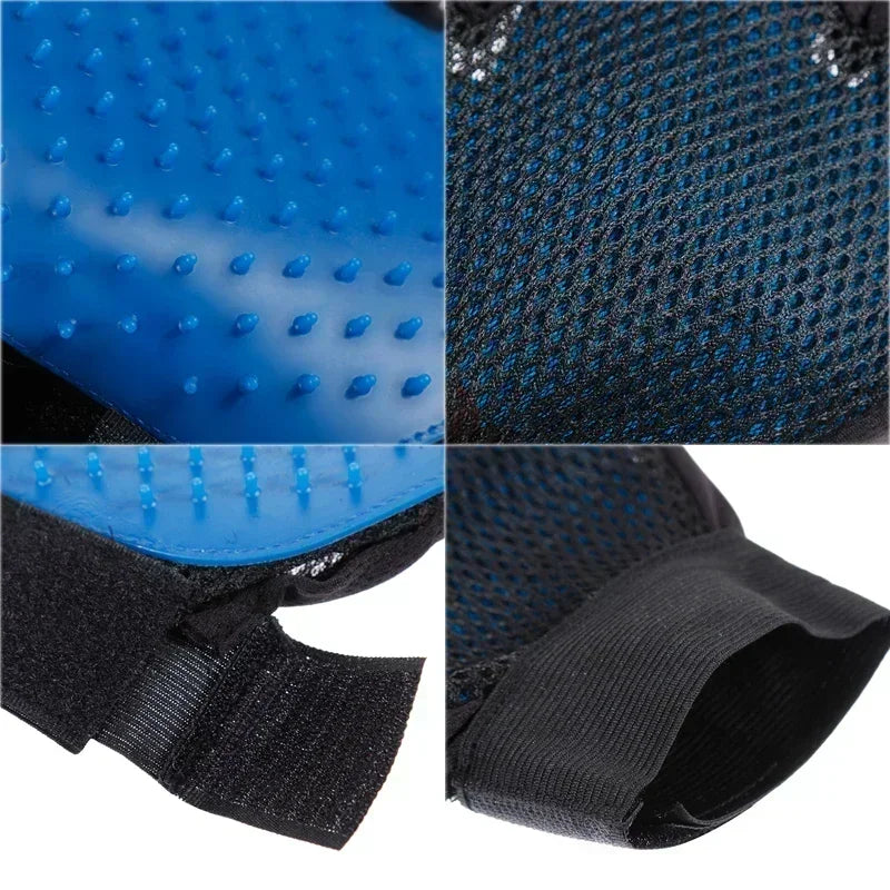 Pet Grooming Cleaning Brush Gloves