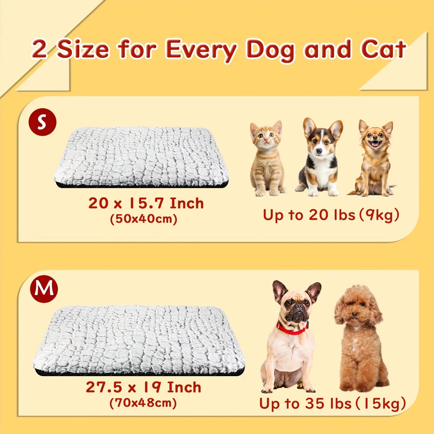 Ultra Soft Pet Bed with Removable Cover