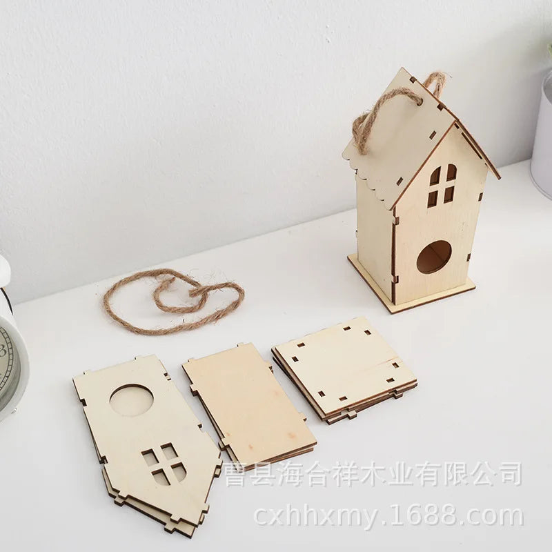 DIY Wooden Outdoor Bird House