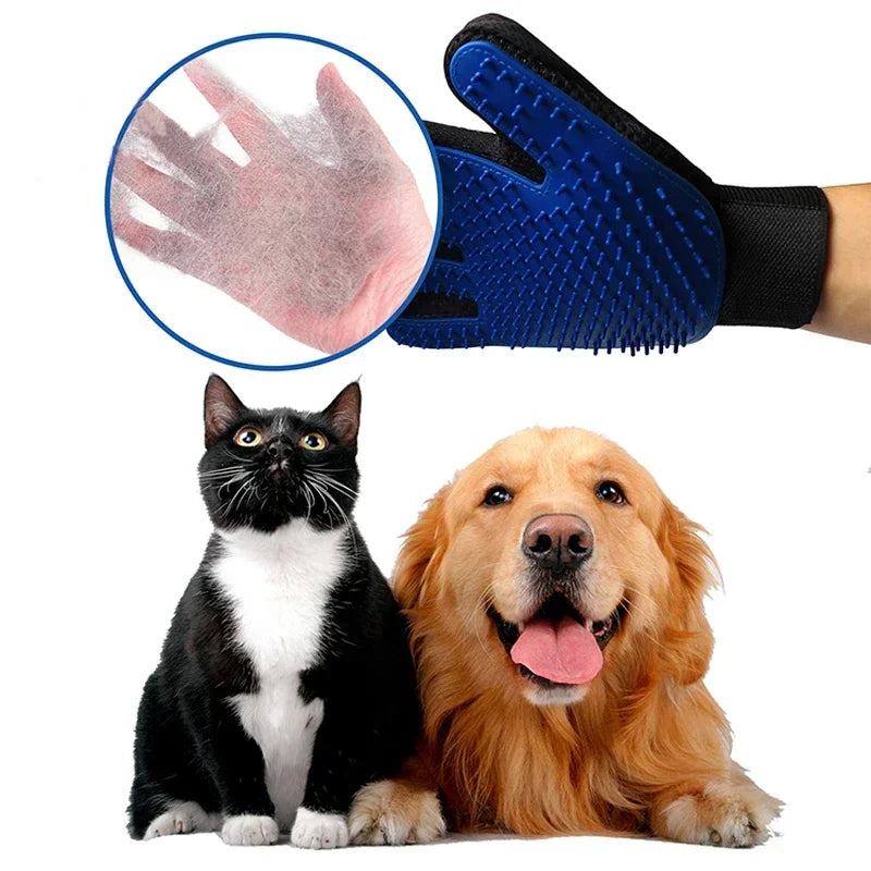 Pet Grooming Cleaning Brush Gloves