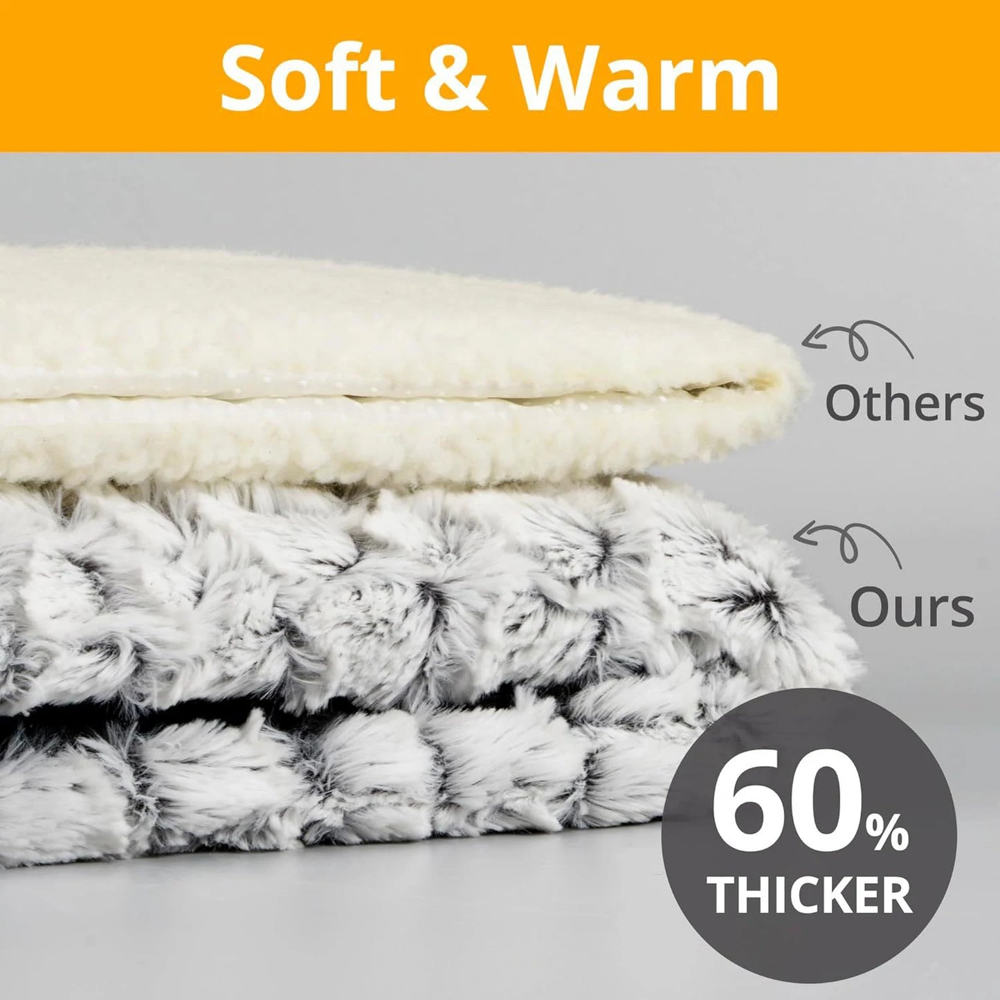 Ultra Soft Pet Bed with Removable Cover