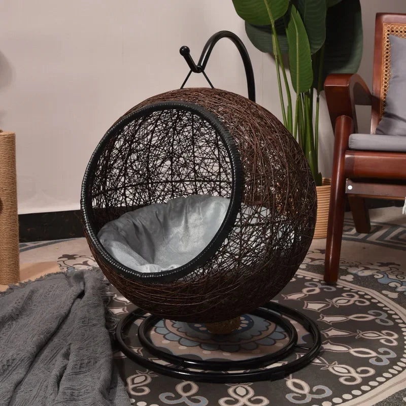 Hanging Basket Hammock Cat Bed