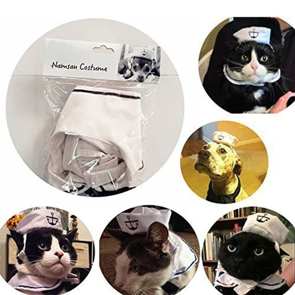 Navy Sailor Costume for Pets