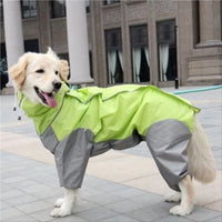 Large Dog Waterproof Hooded Jacket