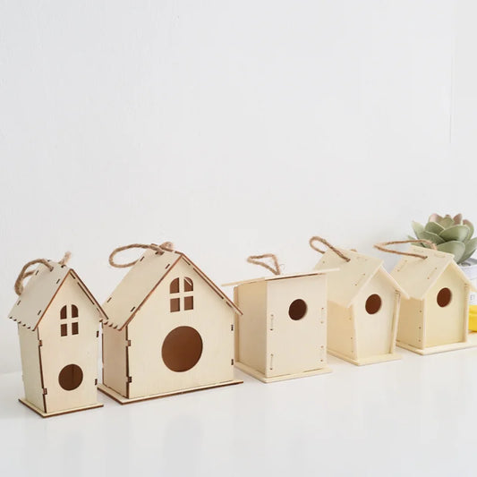 DIY Wooden Outdoor Bird House