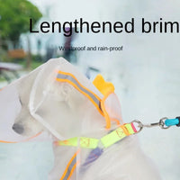 Four-Leg Hooded Dog Rain Suit