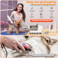 Pet Grooming Tools Vacuum Kit