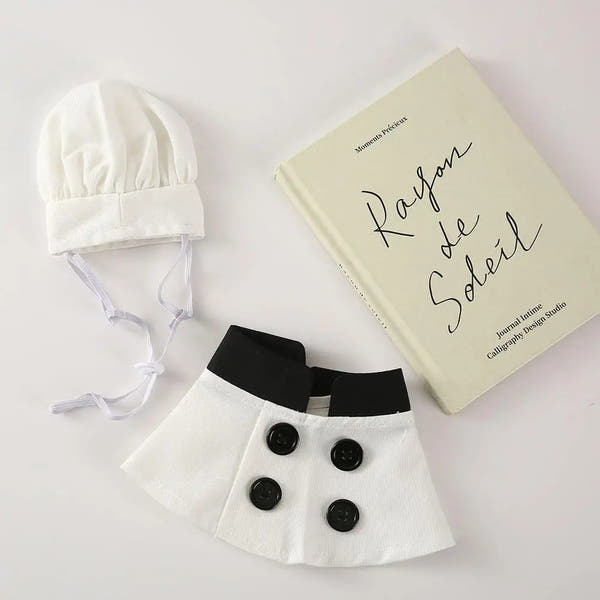 Pet Chef Costume with Hat & Scarf