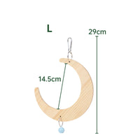 Bird Mirror Toy with Wooden Perch