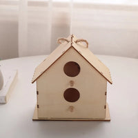 DIY Wooden Outdoor Bird House