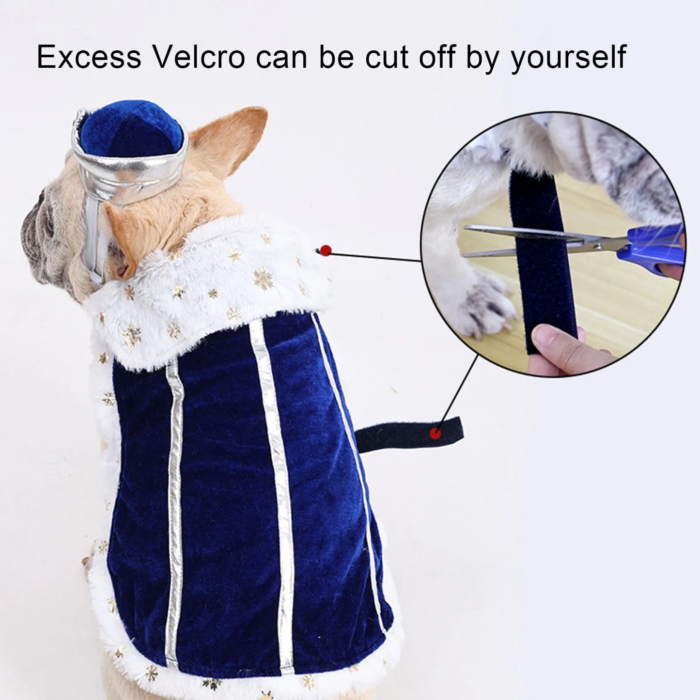 Pet Couple Costume Set (Crowns & Capes Edition)