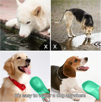 Portable Dog Water Bottle & Bowl Combo