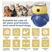 Cat Treat Dispenser Tumbler Toy