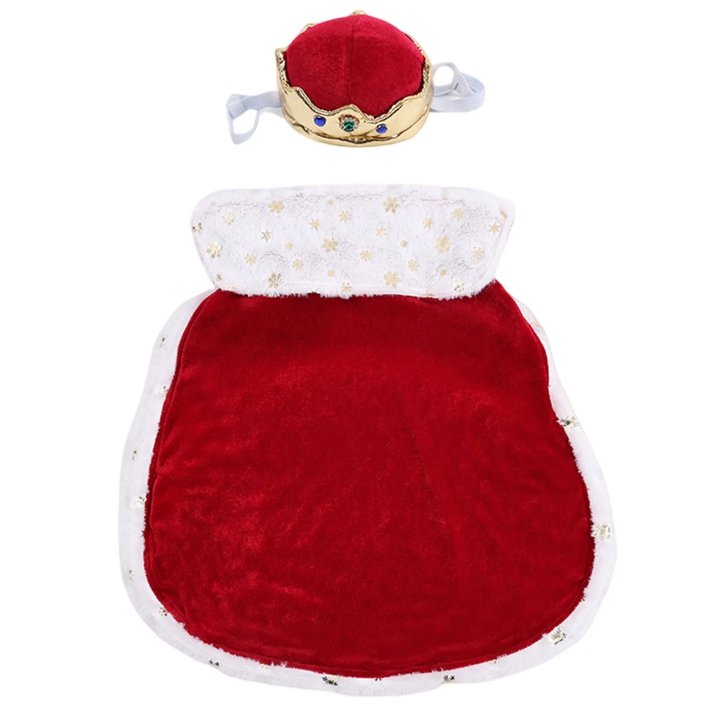 Pet Couple Costume Set (Crowns & Capes Edition)