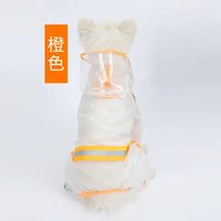 Four-Leg Hooded Dog Rain Suit
